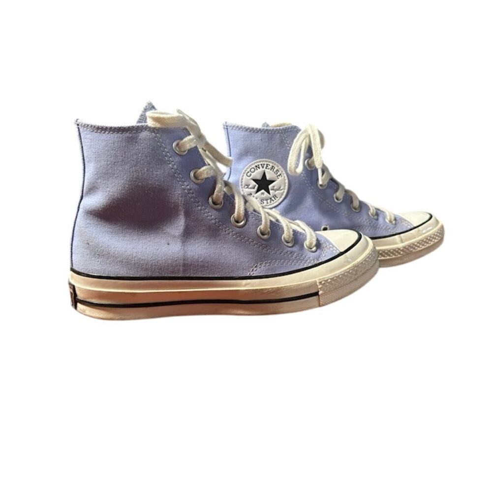 Chuck 70 converse high top canvas sneakers sky blue size men's 5 women's 7 - Picture 5 of 9